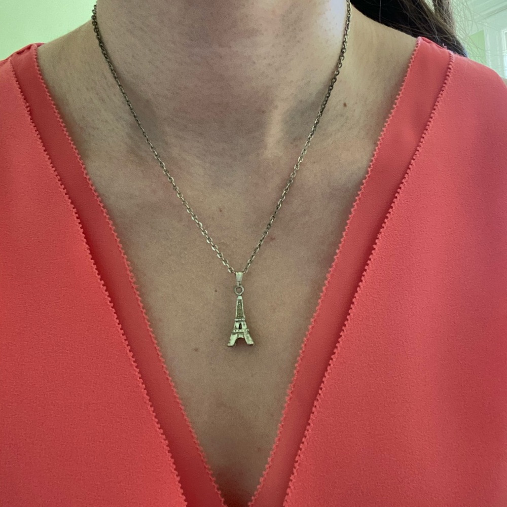 Eiffel Tower necklace